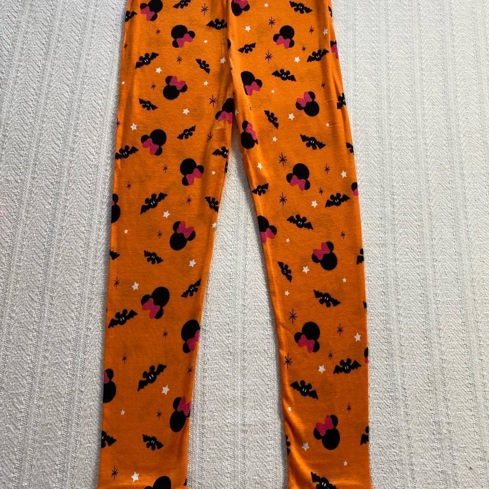 Disney Girl’s Size 10 “Too Cute To Spook” Minnie Mouse Halloween Pajama Set - Picture 3 of 7